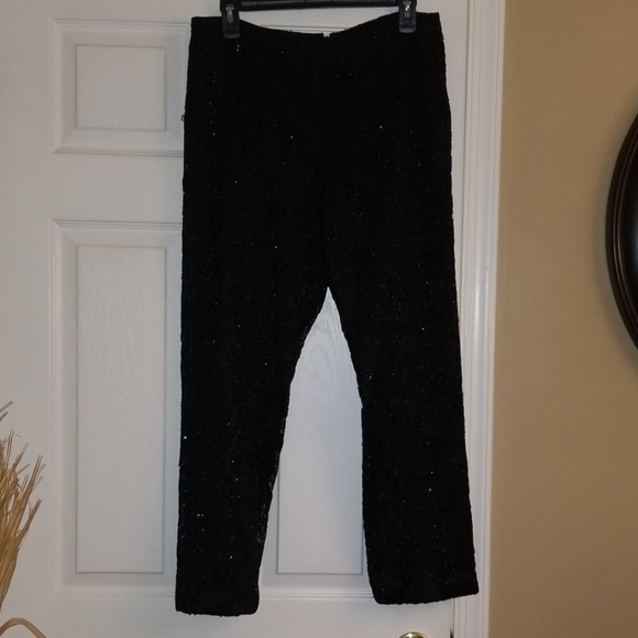 Stunning black beaded pants - Picture 2 of 8